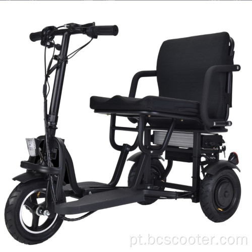 Scooter elétrico de triciclo de mobilidade de chutes de chutes para venda à venda